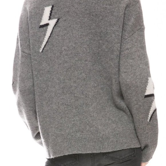 Rails Virgo Cashmere Blend Sweater in Bolted - Picture 3 of 7